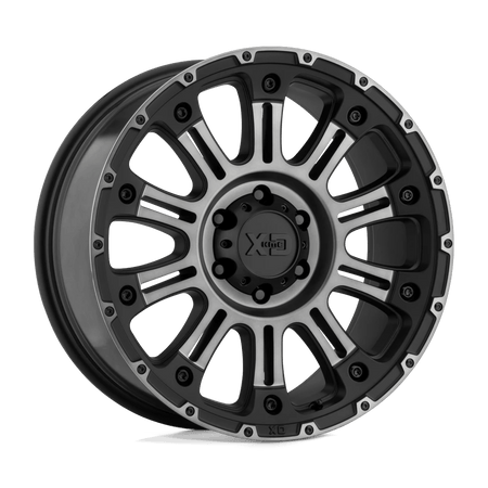 XD XD829 HOSS II 20x9 ET18 6x135 Satin Black Mach w/ Gray Tint