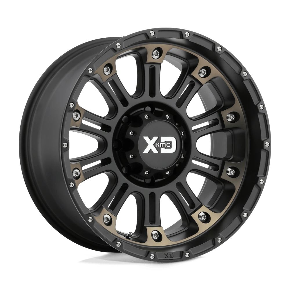 XD XD829 HOSS II 20x9 ET18 6x139.7 Satin Black Mach w/ Dark Tint