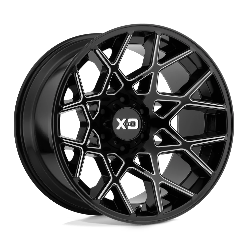 XD XD831 CHOPSTIX 20x10 ET-24 6x139.7 Gloss Black Milled