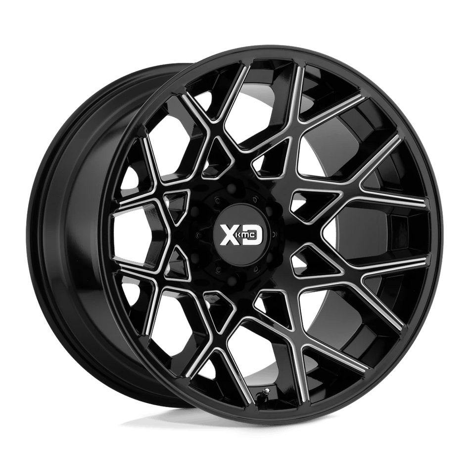 XD XD831 CHOPSTIX 20x10 ET-24 6x139.7 Gloss Black Milled