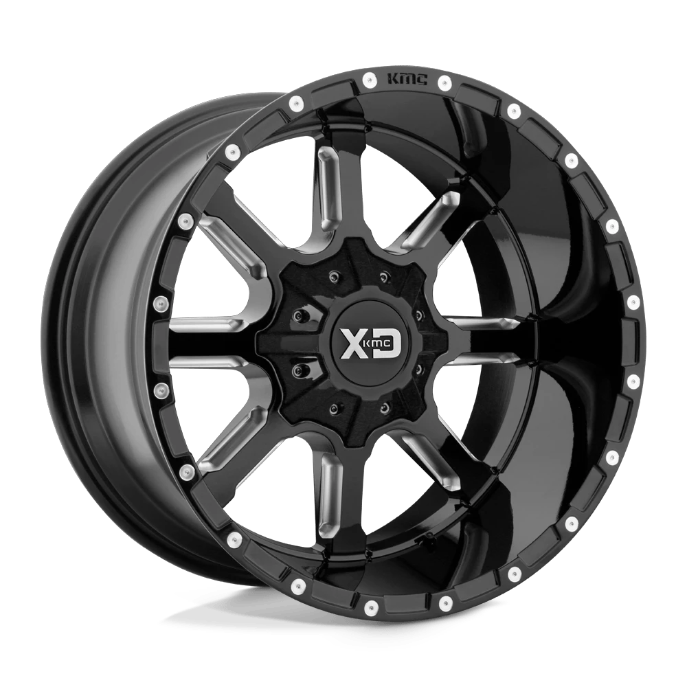 XD XD838 MAMMOTH 20x9 ET0 8x170 Gloss Black Milled