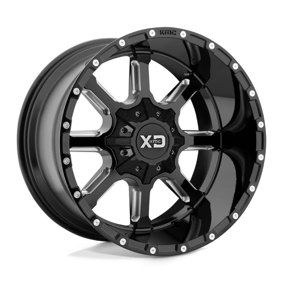 XD XD838 MAMMOTH 20x9 ET0 8x170 Gloss Black Milled