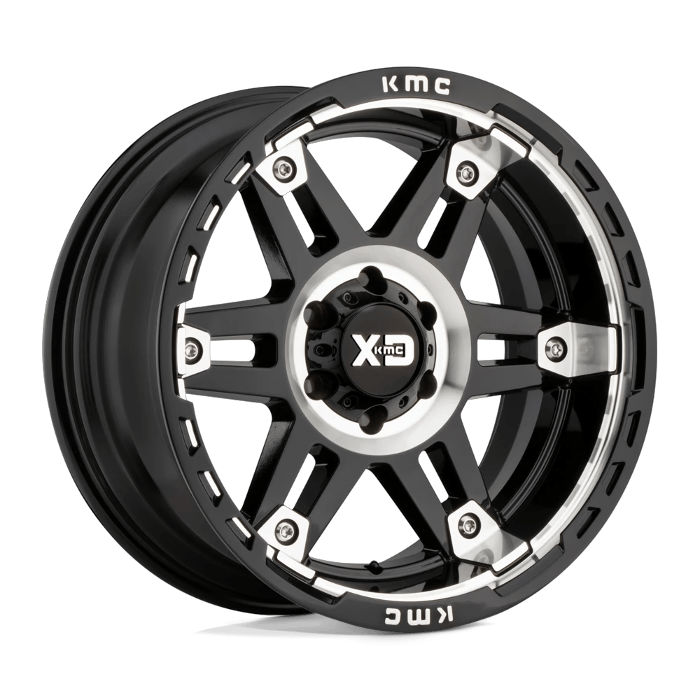 XD XD840 SPY II 20x9 ET18 6x139.7 Gloss Black Machined