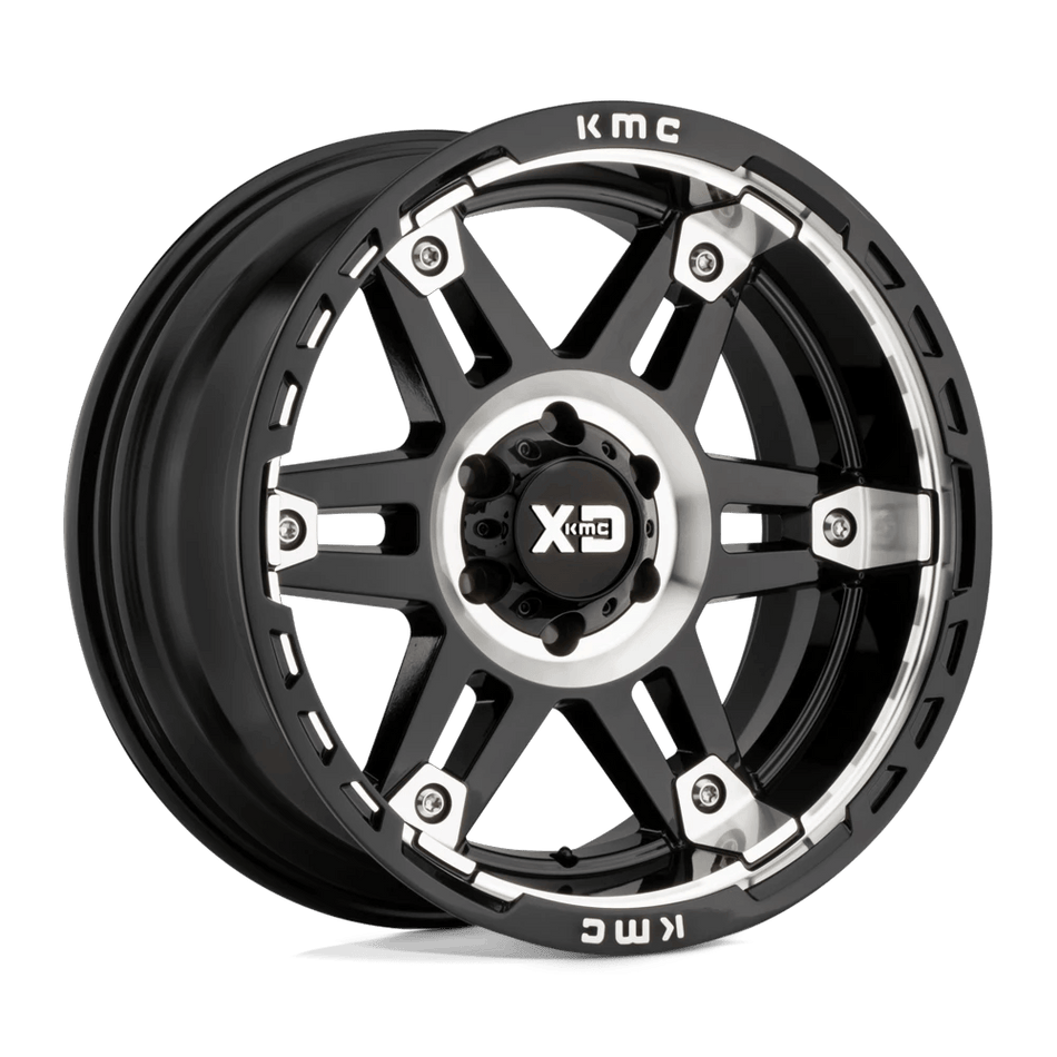 XD XD840 SPY II 20x9 ET18 6x139.7 Gloss Black Machined