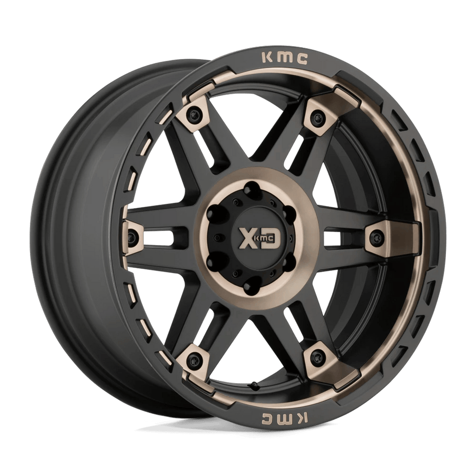 XD XD840 SPY II 20x10 ET-18 6x139.7 Satin Black w/ Dark Tint
