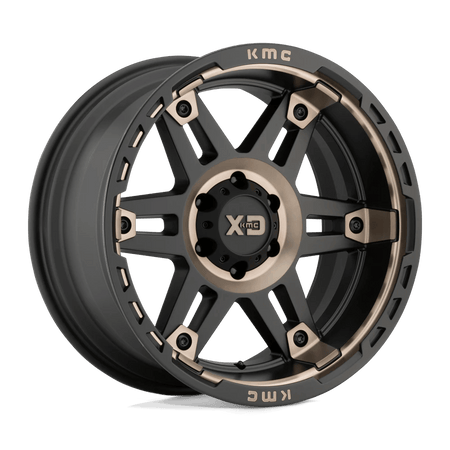 XD XD840 SPY II 20x9 ET0 5x127 Satin Black w/ Dark Tint