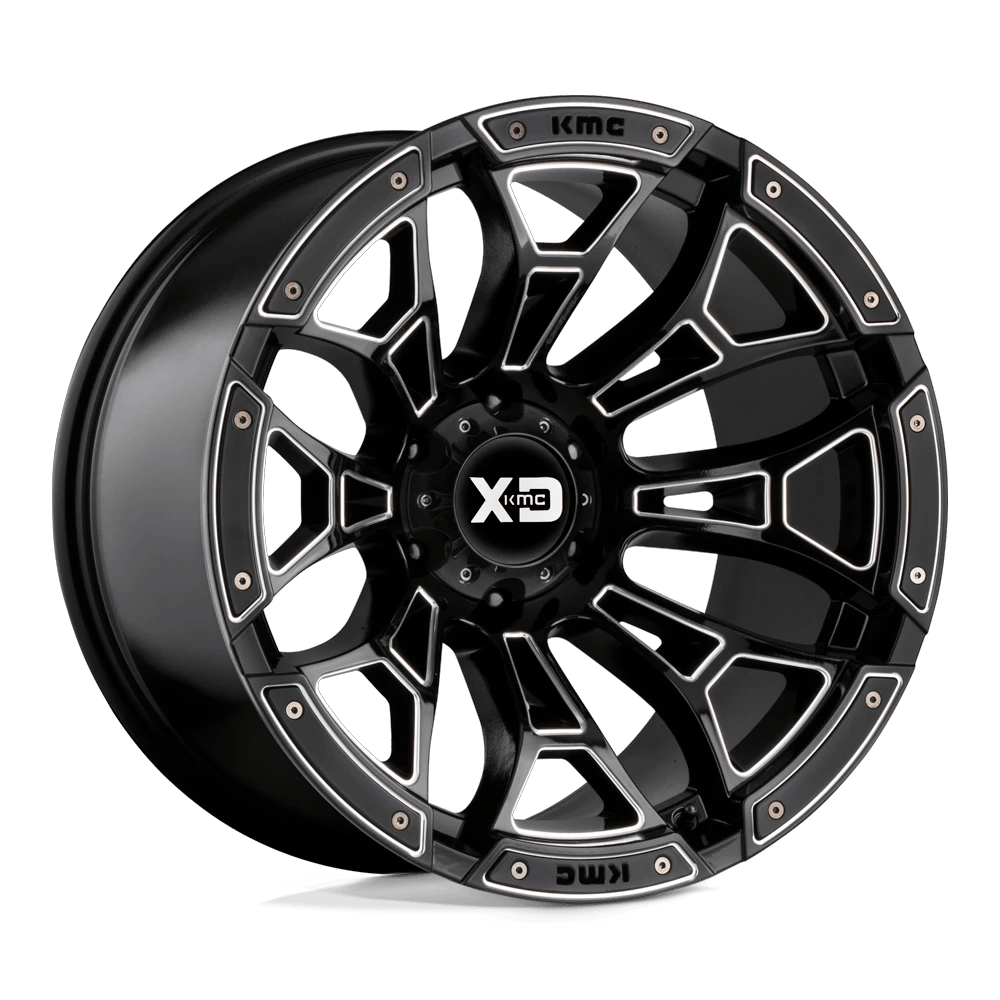 XD XD841 BONEYARD 20x10 ET-18 6x139.7 Gloss Black Milled
