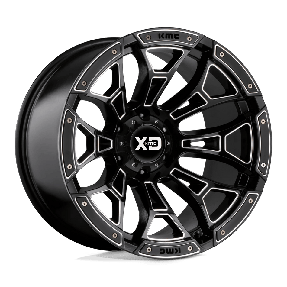 XD XD841 BONEYARD 20x12 ET-44 5x139.7 Gloss Black Milled