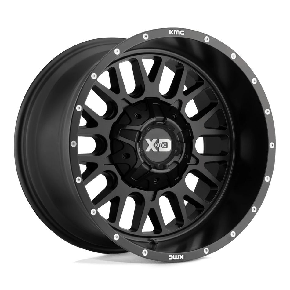 XD XD842 SNARE 20x9 ET18 6x135/5.5 Satin Black