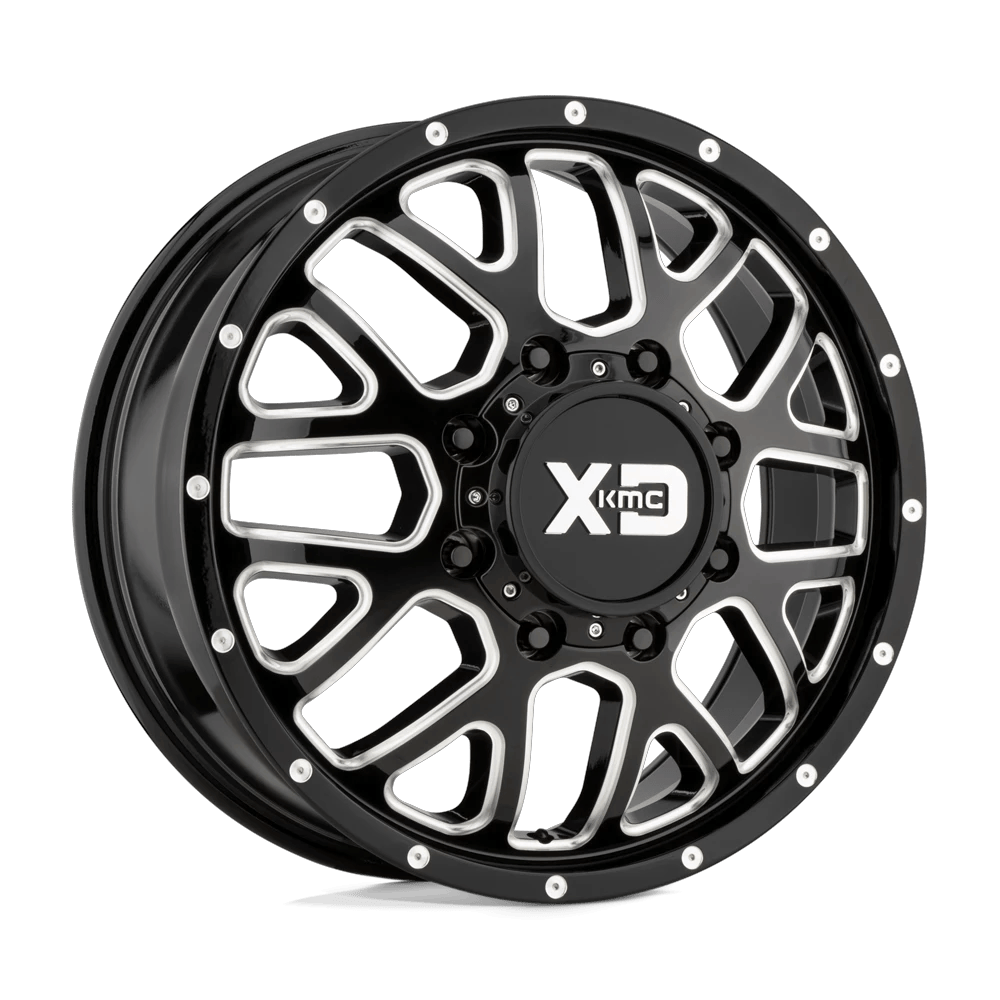 XD XD843 GRENADE DUALLY 20x8.25 ET127 8x210 Gloss Black Milled