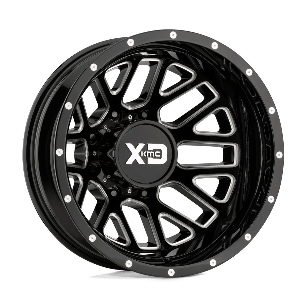 XD XD843 GRENADE DUALLY 17x6.5 ET-155 8x210 Gloss Black Milled