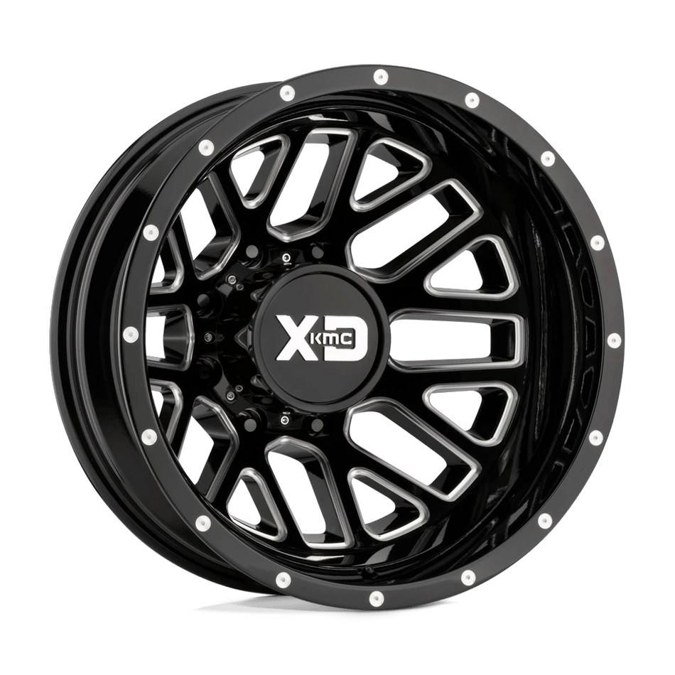 XD XD843 GRENADE DUALLY 17x6.5 ET-155 8x210 Gloss Black Milled