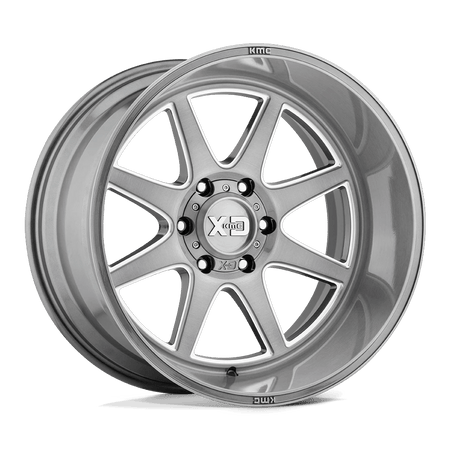 XD XD844 PIKE 20x10 ET-18 5x127 Titanium Brushed Milled