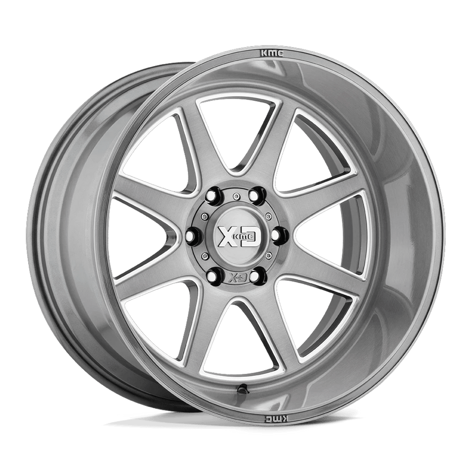 XD XD844 PIKE 20x10 ET-18 5x127 Titanium Brushed Milled