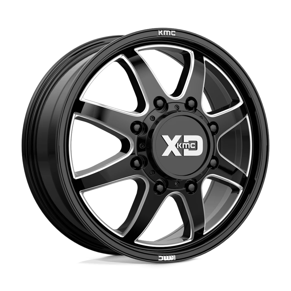 XD XD845 PIKE DUALLY 20x8.25 ET105 8x210 Gloss Black Milled