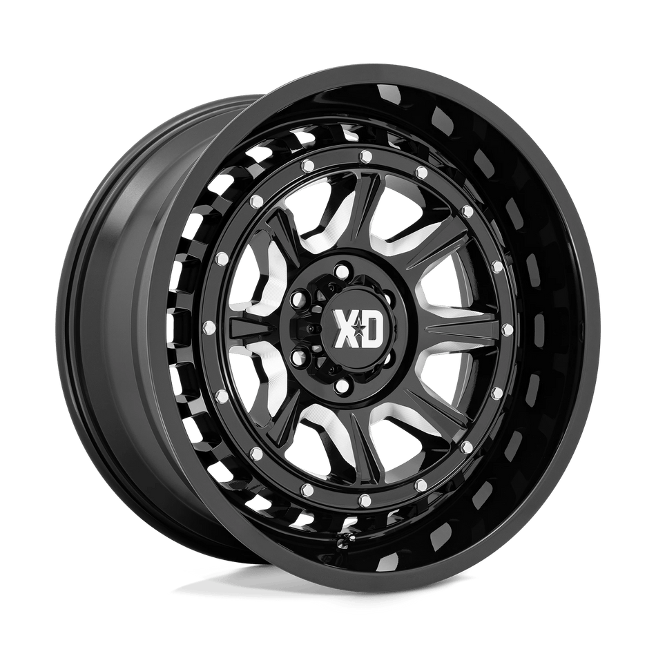 XD XD866 OUTLANDER 20x10 ET-36 6x139.7 Gloss Black Milled