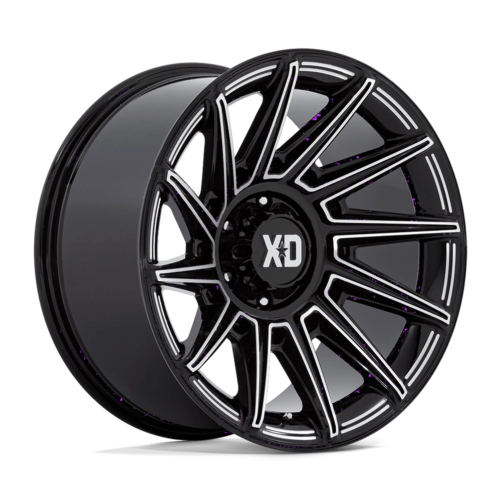 XD XD867 SPECTER 20x10 ET-18 5x127 Gloss Black Milled