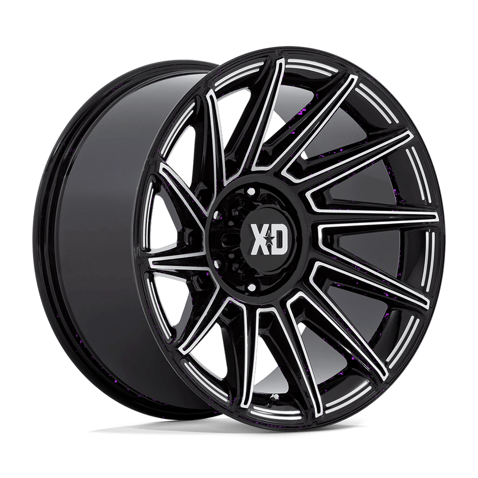 XD XD867 SPECTER 20x10 ET-18 5x127 Gloss Black Milled