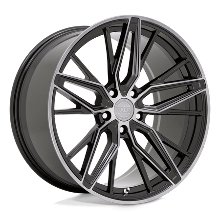 XO ZURICH 20x9 ET20 5x120 Gloss Black Machined w/ Gloss Dark Tint
