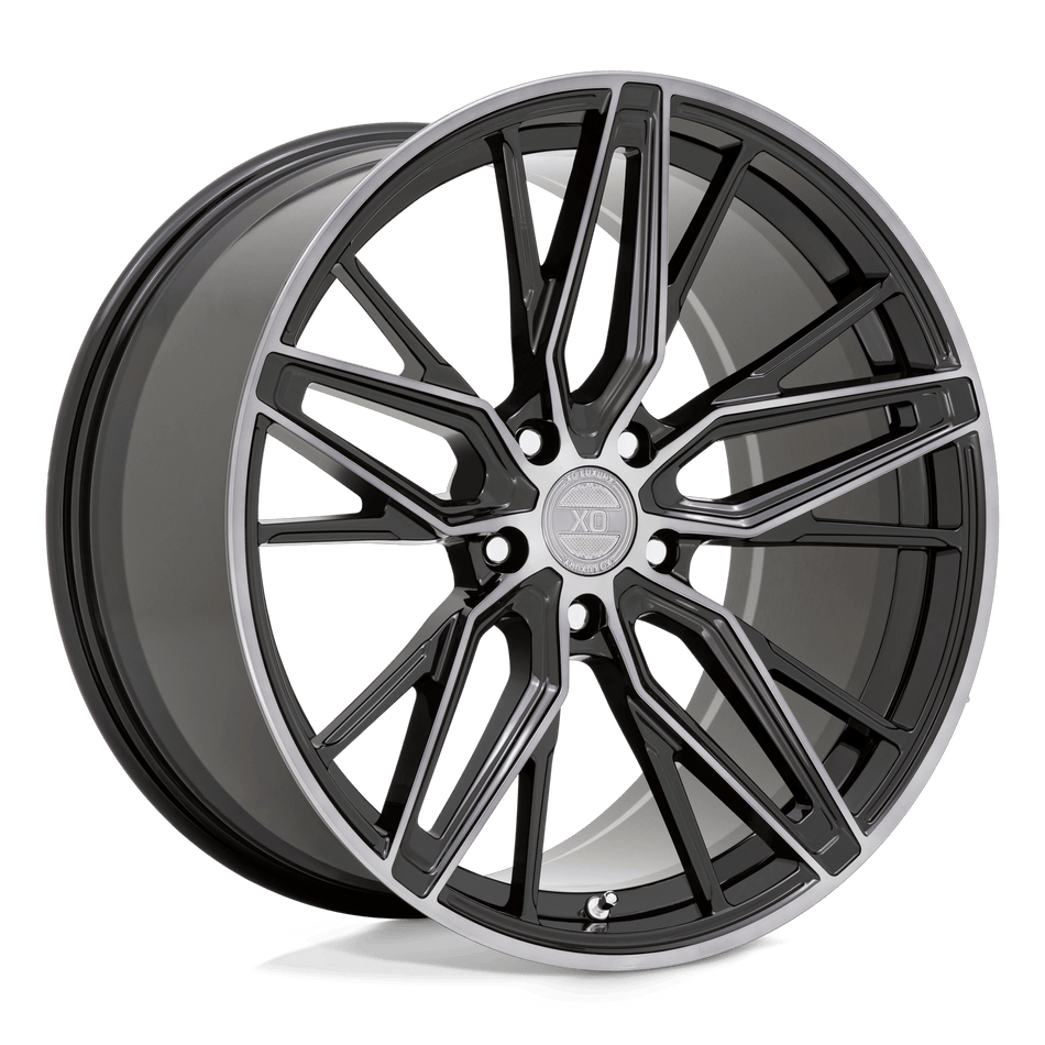 XO ZURICH 20x9 ET20 5x120 Gloss Black Machined w/ Gloss Dark Tint