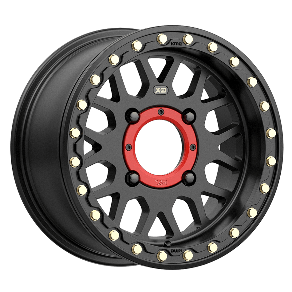XD Powersports XS235 GRENADE UTV BEADLOCK 15x6 ET0 4x110 Satin Black