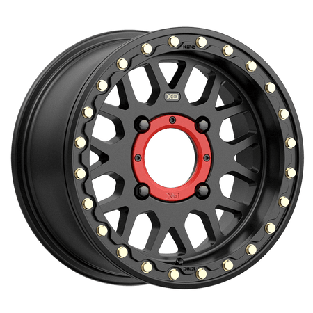 XD Powersports XS235 GRENADE UTV BEADLOCK 15x6 ET0 4x110 Satin Black