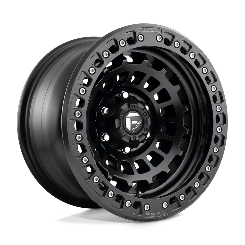 Fuel 1PC D101 ZEPHYR BEADLOCK 17x9 ET-15 5x127 Matte Black