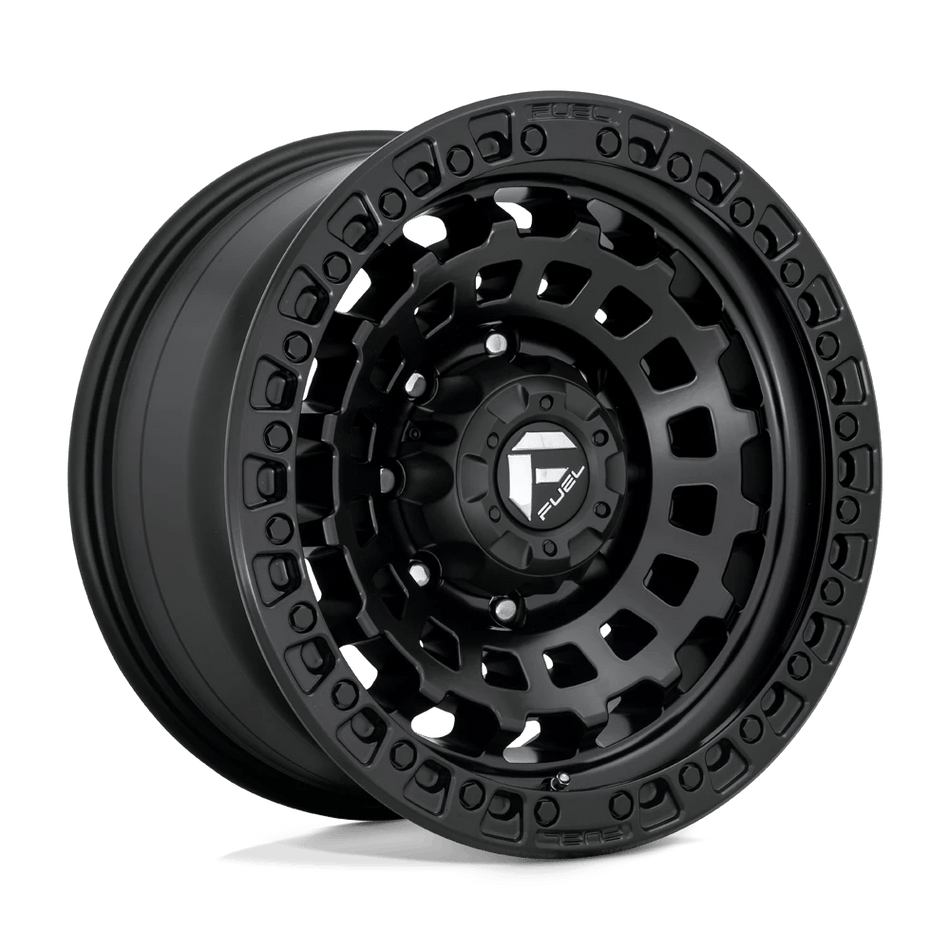 Fuel 1PC D633 ZEPHYR 17x9 ET-12 5x150 Matte Black
