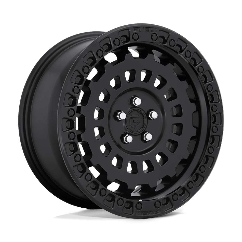 Fuel 1PC D633 ZEPHYR 17x8 ET38 5x114.3 Matte Black