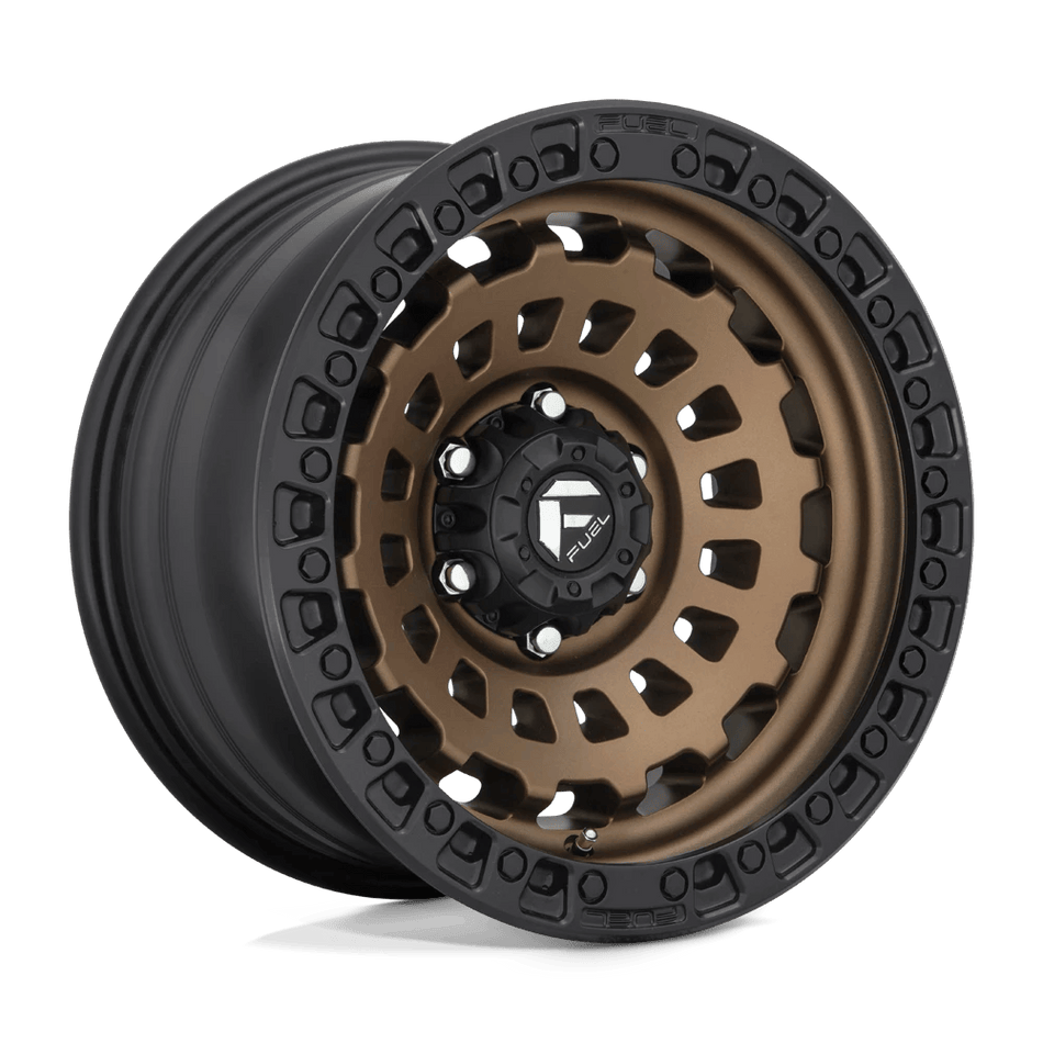 Fuel 1PC D634 ZEPHYR 18x9 ET1 5x150 Matte Bronze Black Bead Ring