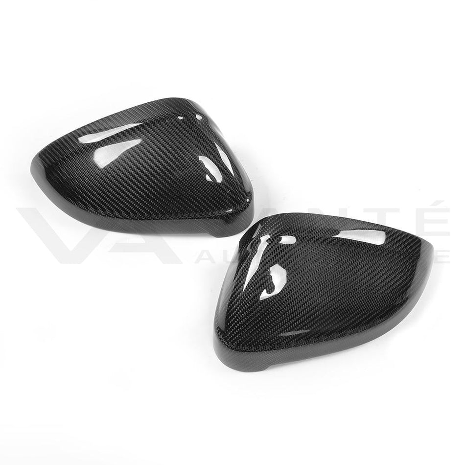 Audi A4/S4/RS4 B9 and B9.5 Carbon Fibre Mirror Caps Covers