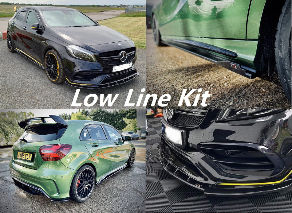 Mercedes A45 AMG W176 Facelift Aero - Low Line Kit