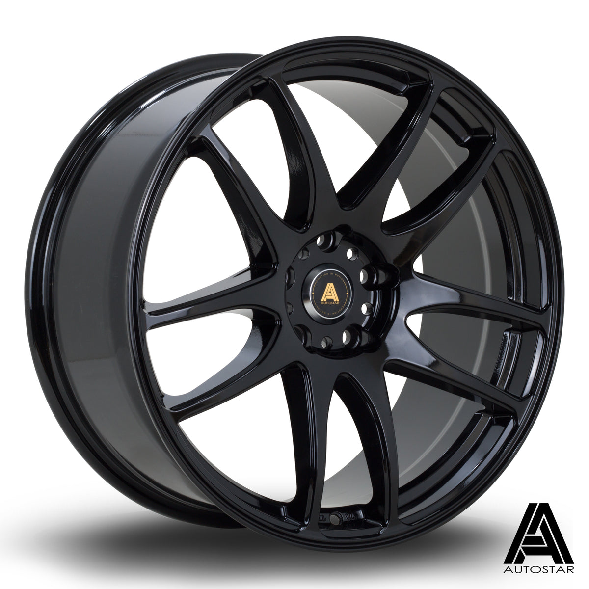 Autostar A510 19x8.5 ET30 5x114.3 Black