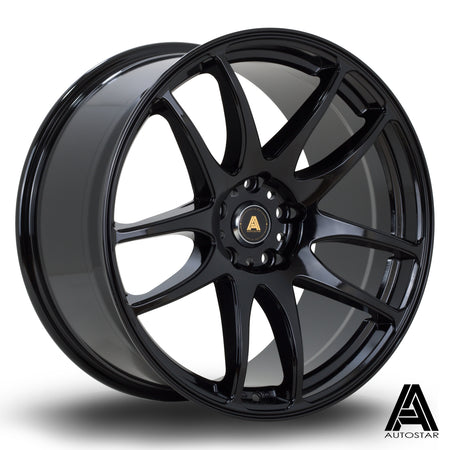 Autostar A510 19x9.5 ET22 5x114.3 Black