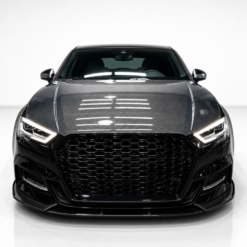 Audi A3/S3 8V and 8V.5 Carbon Fiber Hood Bonnet