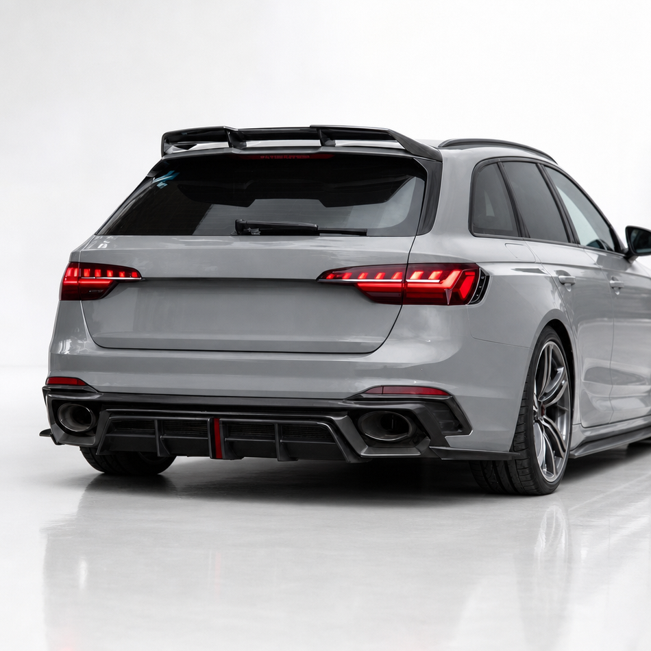 Audi RS4 B9.5 Carbon Fibre Rear Diffuser V2