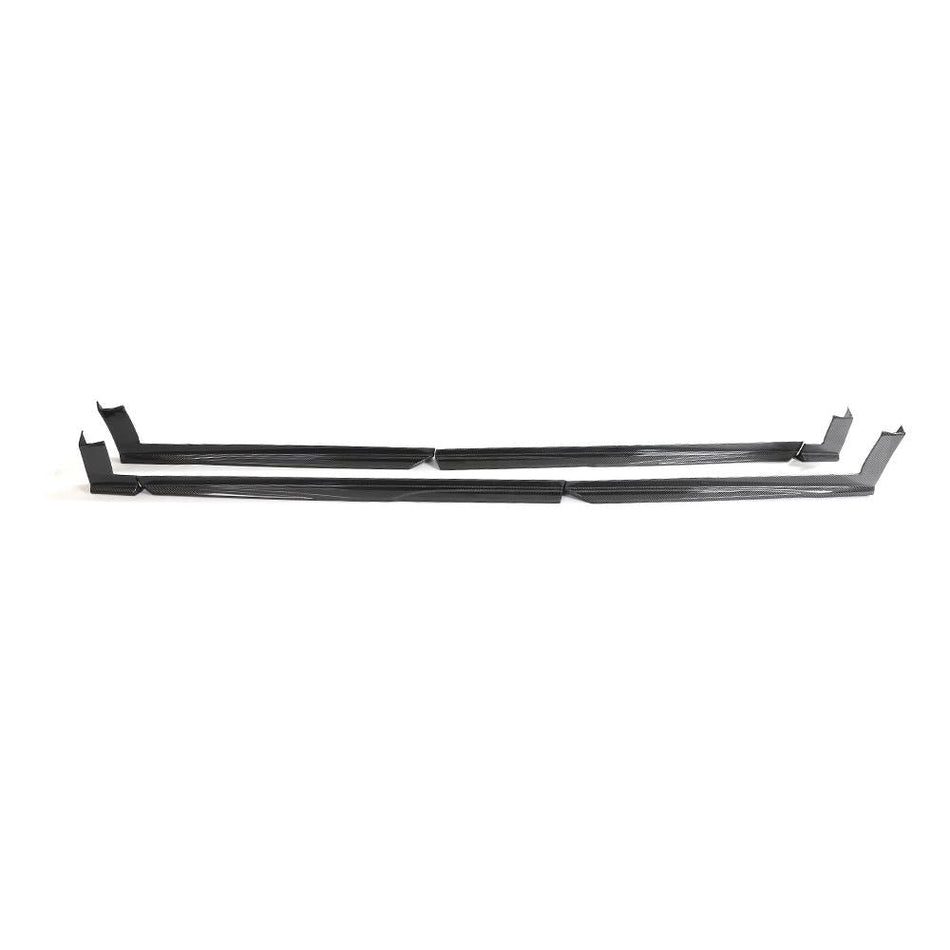 Audi RSQ8 4M Carbon Fiber Side Skirts Extensions Lip Body Kit