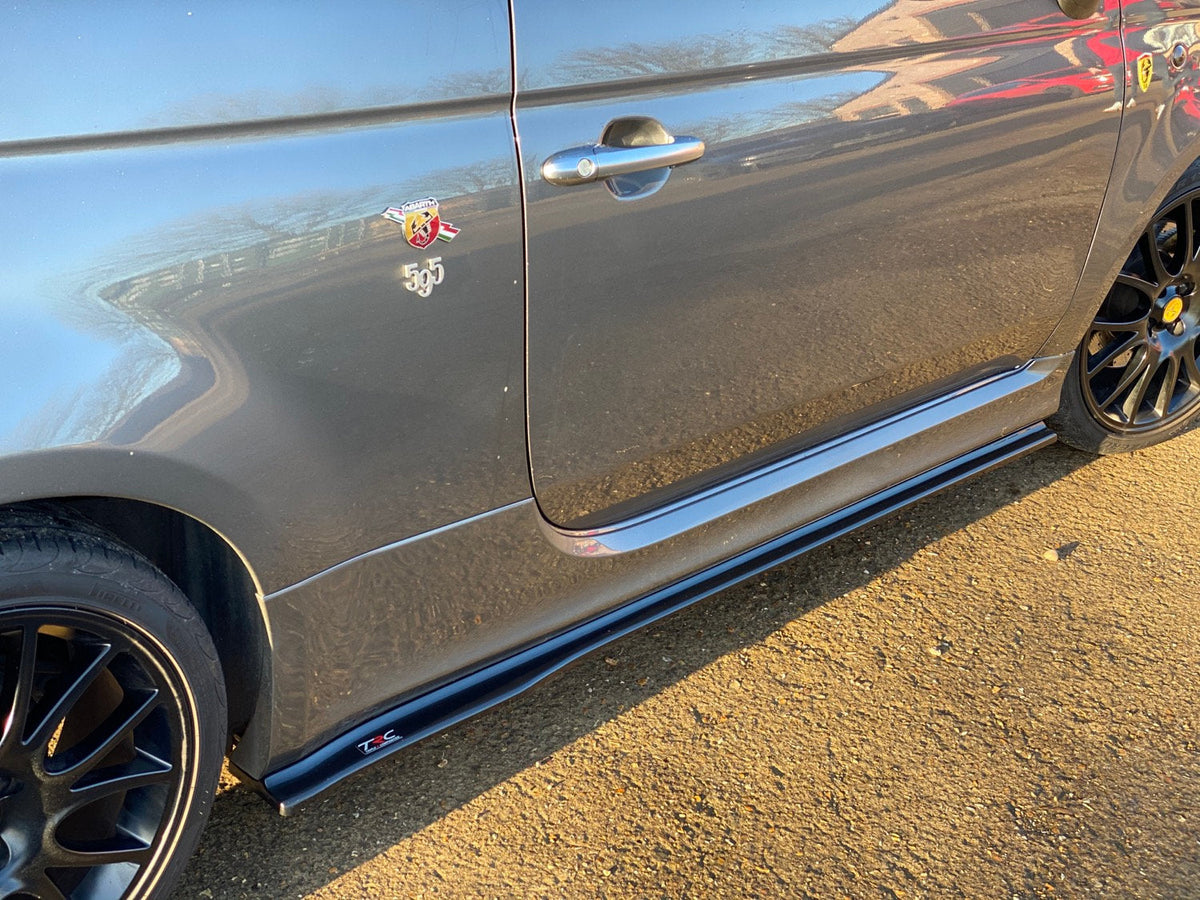 Fiat Abarth 595 Series 4 - Side Skirt Splitters