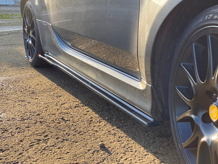 Fiat Abarth 500 Series 3 - Side Skirt Splitters