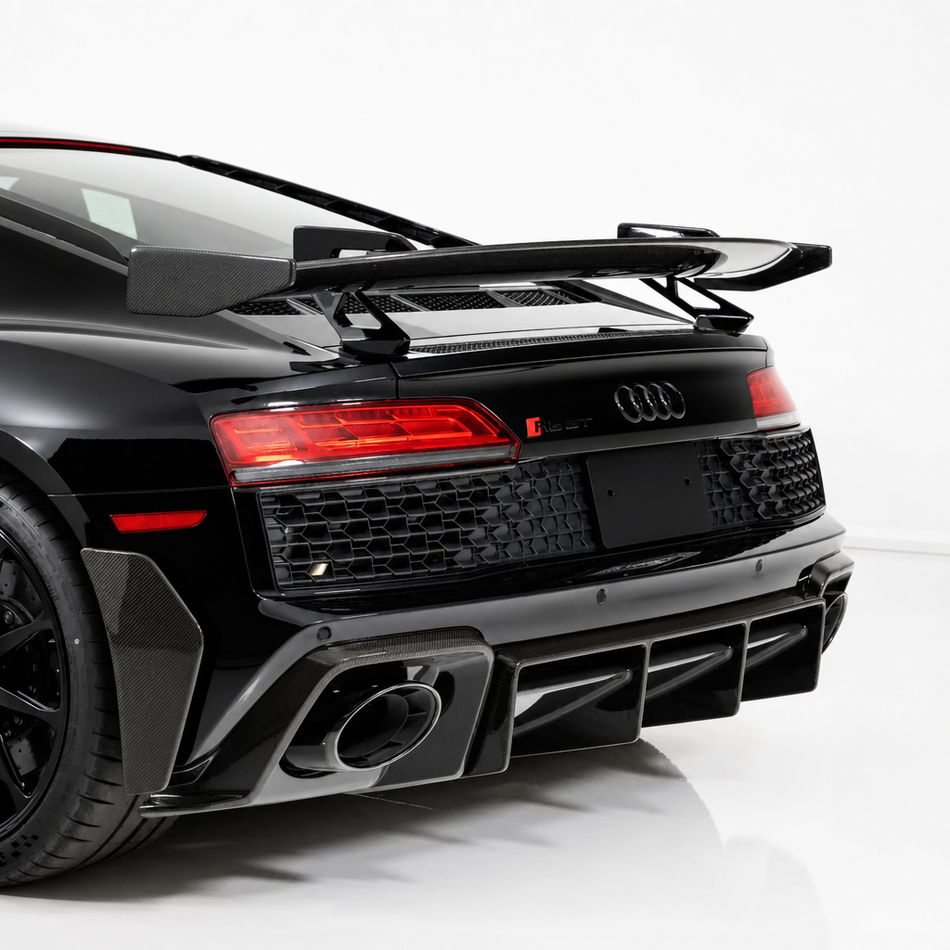 Audi R8 4S FL Carbon Fiber Rear Diffuser