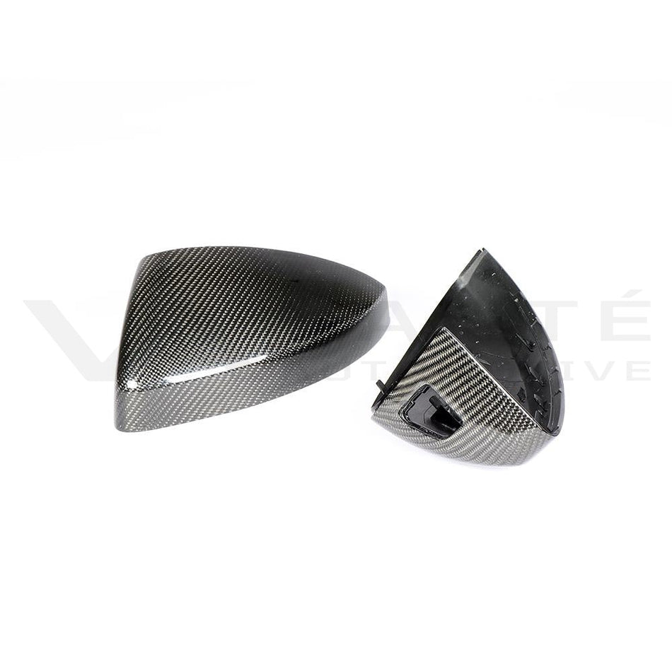 Audi TT/TTS/TTRS 8S & 8S.5 Carbon Fiber Rear View Side Mirror Covers/Replacement (LHD ONLY)