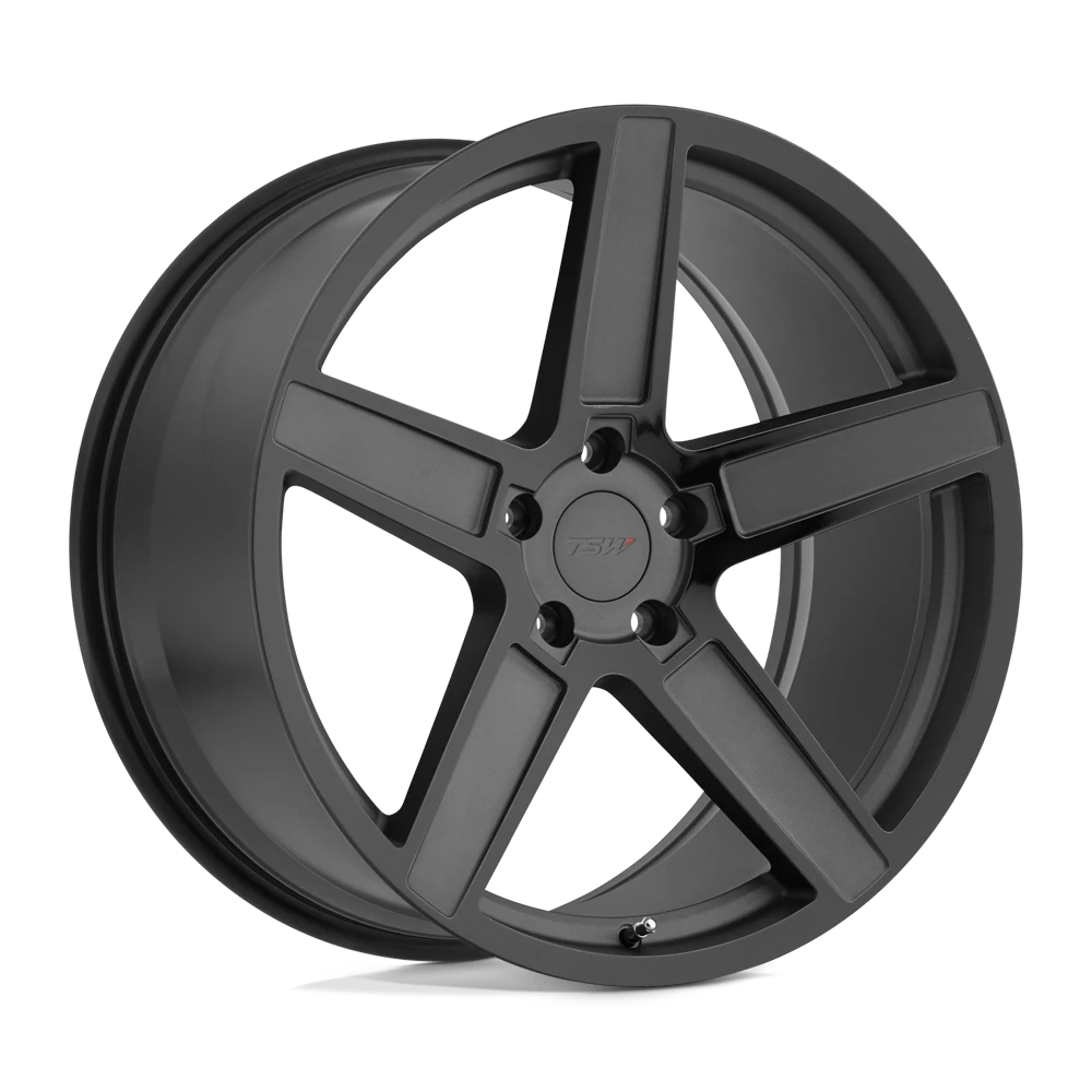 TSW ASCENT 18x8.5 ET43 5x112 Matte Gunmetal w/ Gloss Black Face