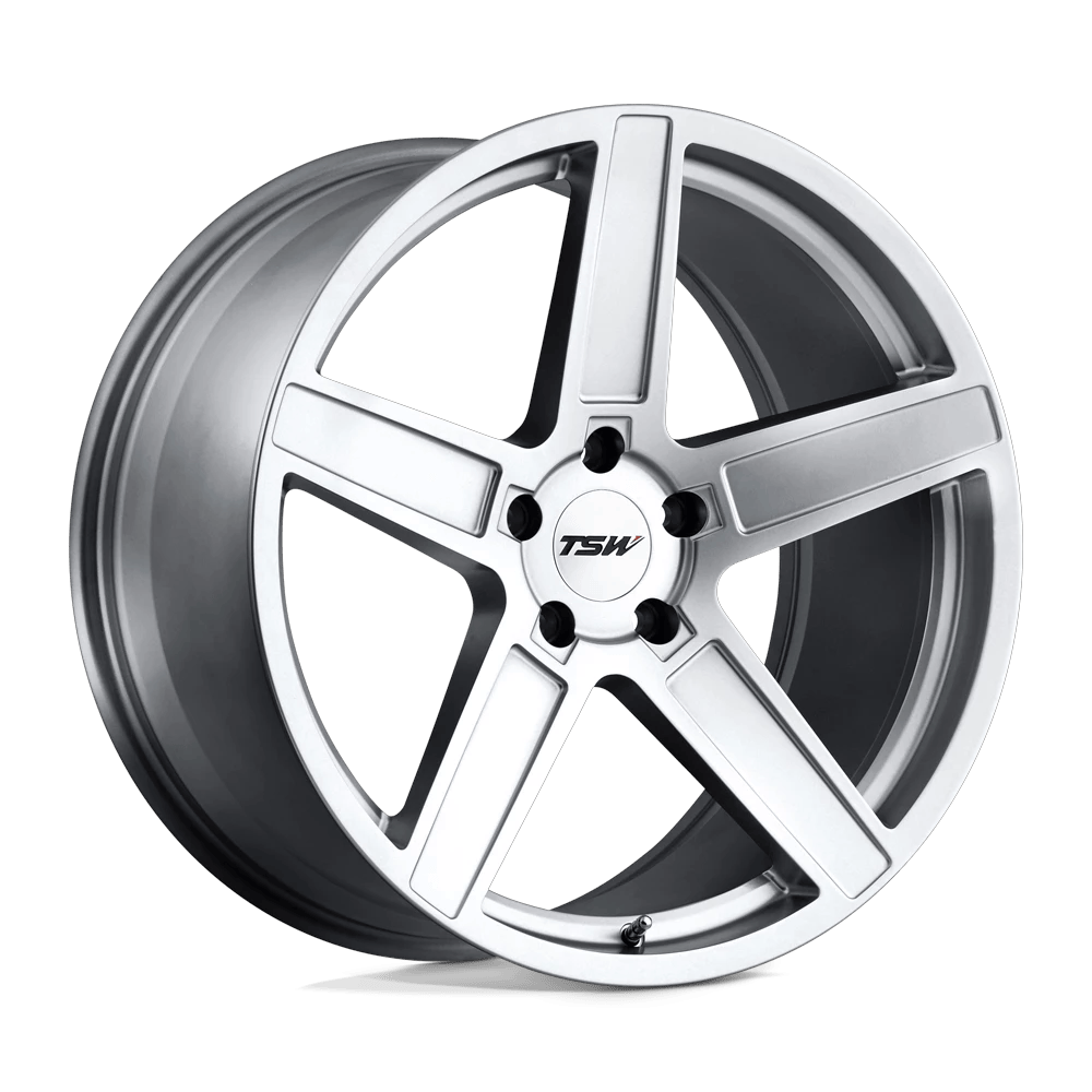 TSW ASCENT 17x8 ET35 5x120 Matte Titanium Silver