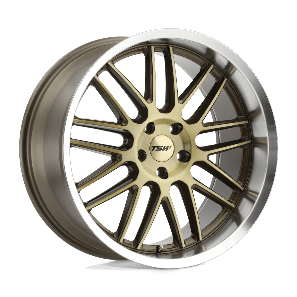 TSW AVALON 20x10 ET25 5x114.3 Bronze w/ Brushed Face & Machined Lip