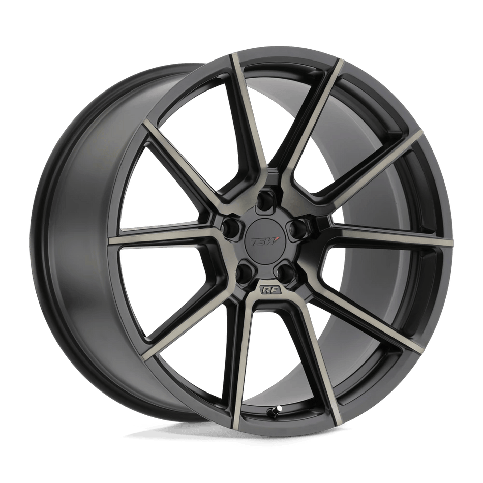 TSW CHRONO 19x9.5 ET39 5x120 Matte Black w/ Machine Face & Dark Tint