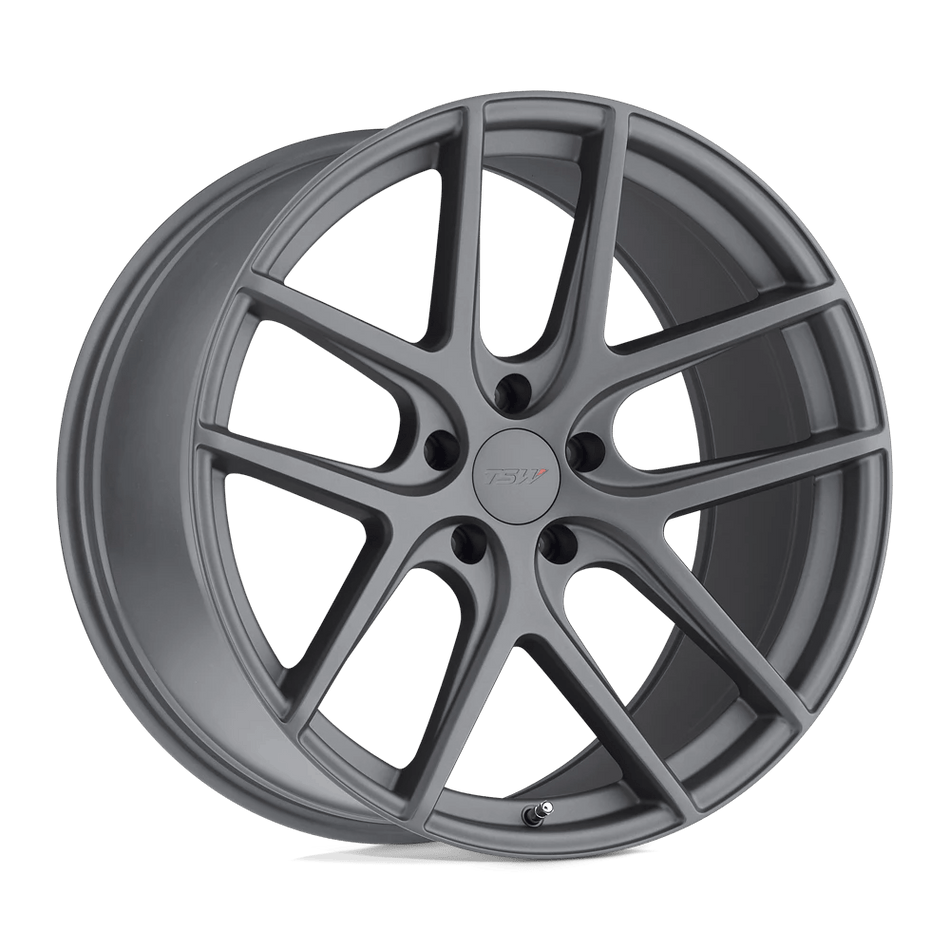 TSW GENEVA 20x9 ET35 5x112 Matte Gunmetal