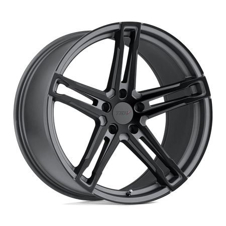 TSW MECHANICA 20x10 ET40 5x114.3 Matte Gunmetal w/ Matte Black Face