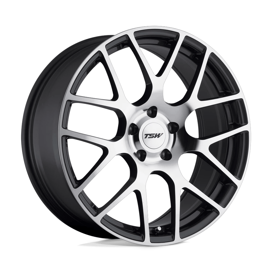 TSW NURBURGRING 21x10.5 ET45 5x107.9 Gunmetal w/ Mirror Cut Face