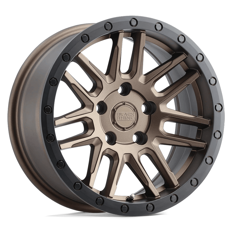Black Rhino Hard Alloys ARCHES 17x8 ET30 5x100 Bronze w/ Black Ring