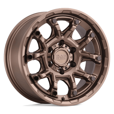 Black Rhino Hard Alloys ARK 20x9 ET-18 6x139.7 Bronze w/ Gloss Black Bolts